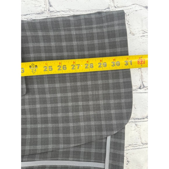 Alfani Mens 40L Slim Fit Char Ton Pld Gray Plaid Blazer Jacket Sport Coat NEW - Picture 4 of 9